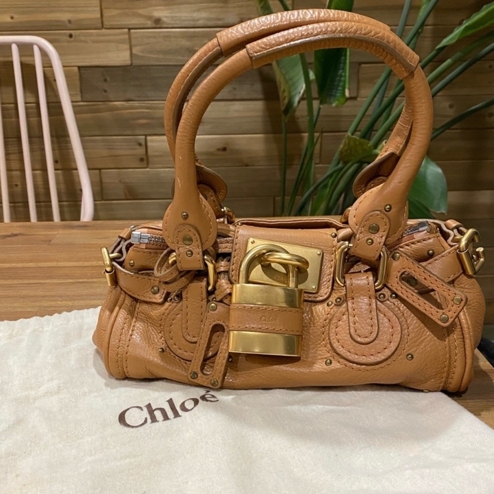 CHLOE *Vintage* Mini Paddington Satchel | Lock&Key | Classic | Authentic | EUC